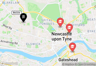 Closest campuses from St Mary's Newcastle