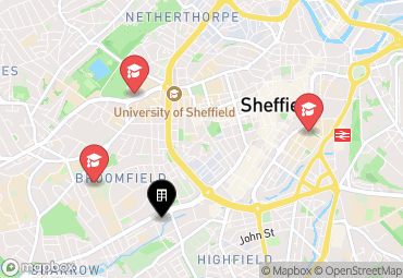 Closest campuses from Porterbrook Apartments