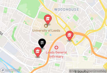 Closest campuses from Fairbairn Residences