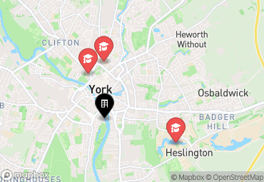 Closest campuses from IconInc @ Roomzzz - York City