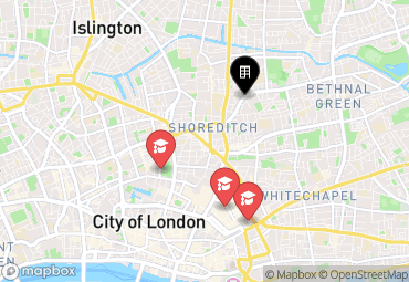 Closest campuses from Anglo Hoxton