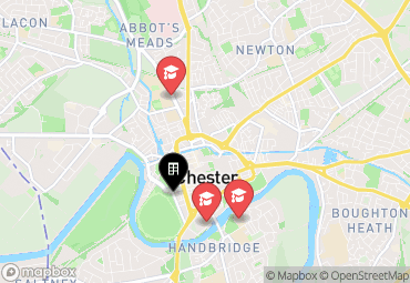 Closest campuses from IconInc @ Roomzzz - Chester City