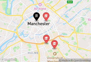 Closest campuses from Live Oasis Deansgate