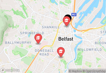 Closest campuses from LIV Student Belfast