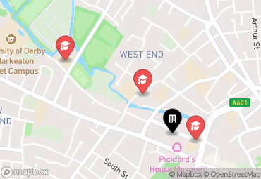 Closest campuses from Northgate House