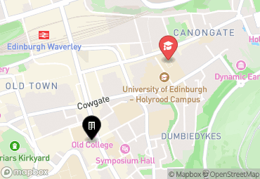 Closest campuses from Nicolson St & South College St