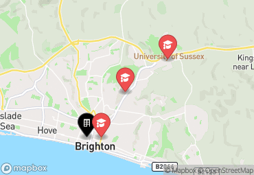 Closest campuses from Crown House - Brighton