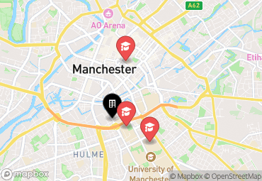 Closest campuses from Element Manchester