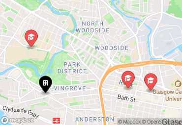 Closest campuses from Kaplan Living Glasgow - Argyle Street