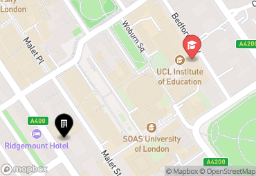 Closest campuses from Bonham Carter and Warwickshire House