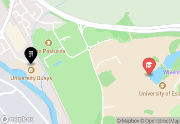 Closest campuses from University Quays - Sainty