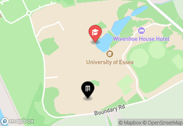 Closest campuses from South Courts - Frinton