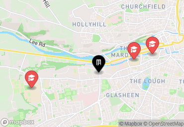 Closest campuses from Farranlea Hall