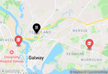 Closest campuses from Gort na Coiribe Student Village