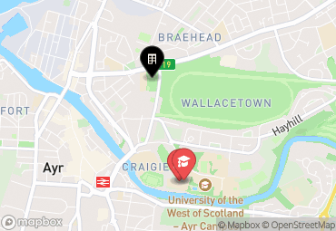 Closest campuses from Craigie Campus Accommodation