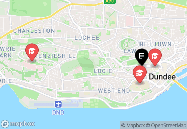 Closest campuses from Stanley Studios - Dundee