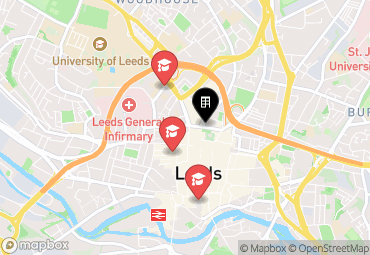 Closest campuses from Live Oasis Merrion Street Gardens