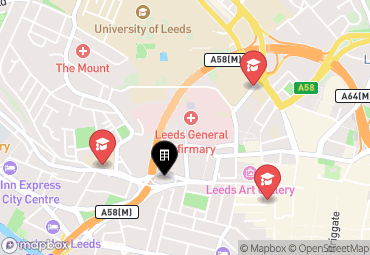 Closest campuses from Q Three Residence