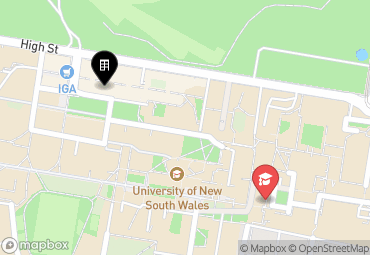 Closest campuses from UNSW Village