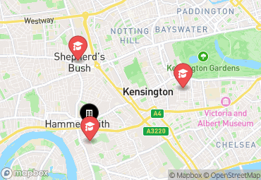 Closest campuses from Scape Hammersmith