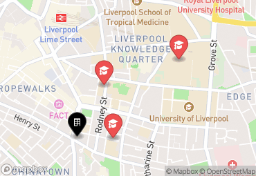 Closest campuses from Fusion Liverpool